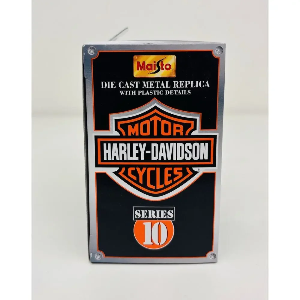 Maisto 1:18 Harley Davidson 2000 FLSTF Fat Boy Diecast Motorcycle Series 10 New